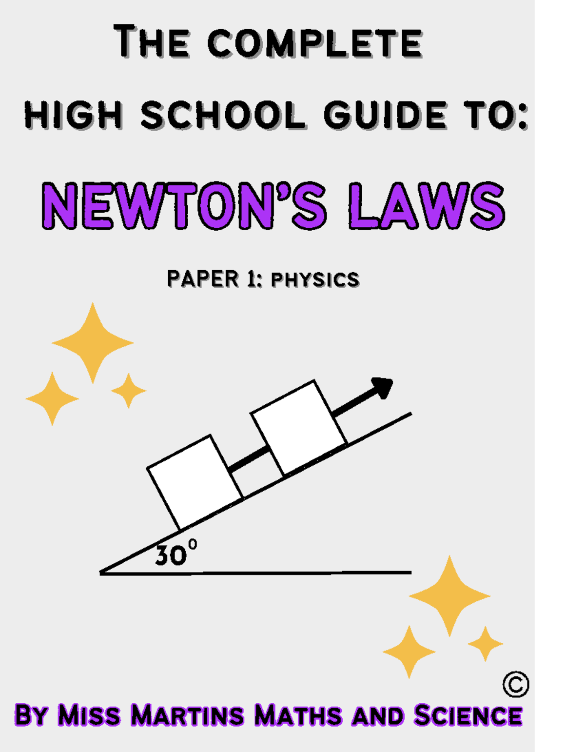 LAWS PAPER 1: Physics 30 Study Guide by Miss Martins - Document Preview