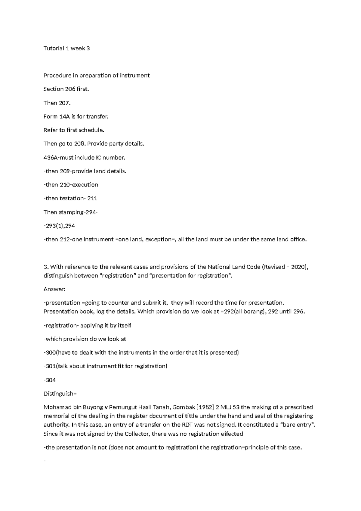 Tutorial 1 Week 3: Procedures for Instrument Preparation and ...