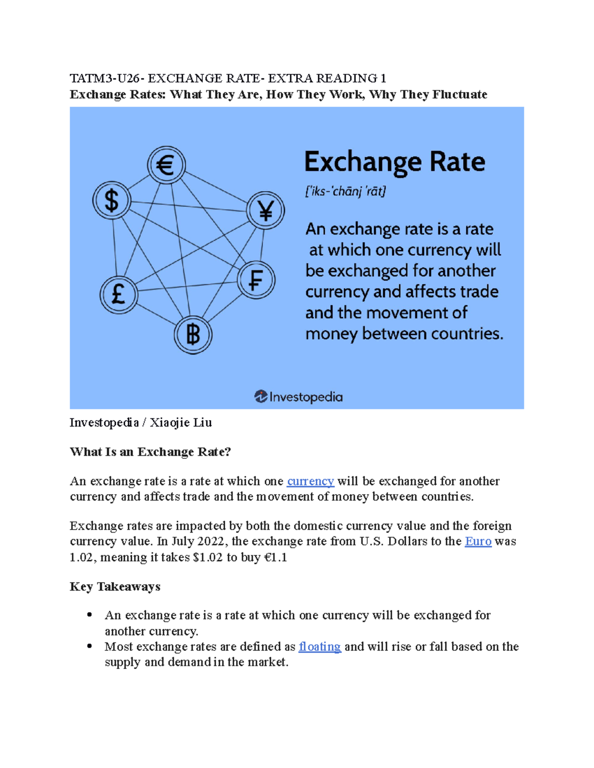 TATM3-U26 - Extra Reading on Exchange Rate Dynamics and Fluctuations ...