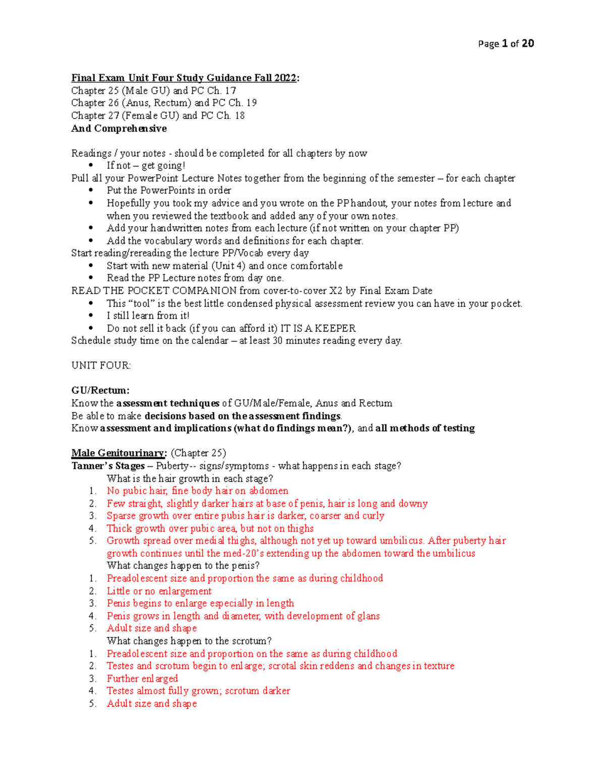 Final Exam study guide F22 finished - Final Exam Unit Four Study ...