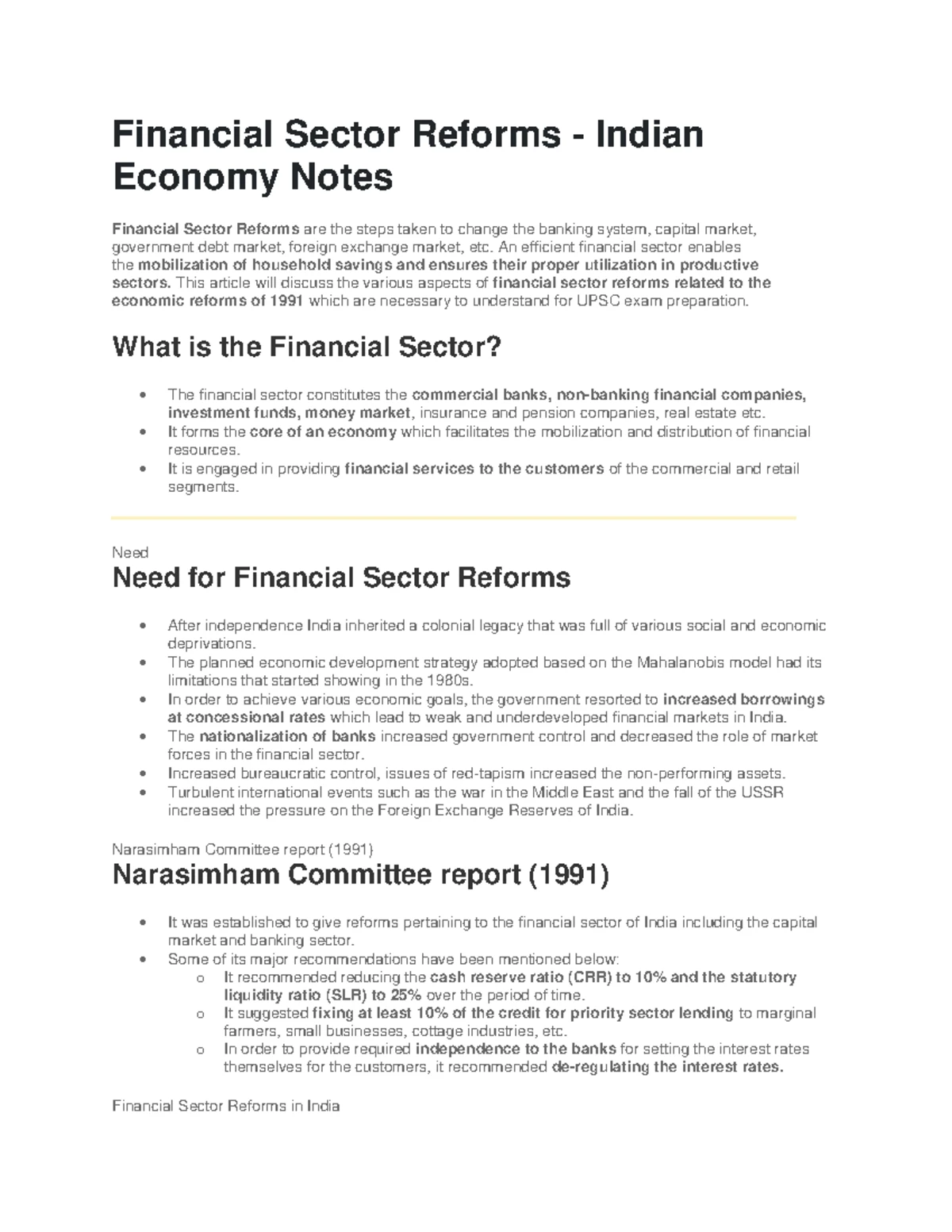 Different Types of Financial Institutions - While some financial ...