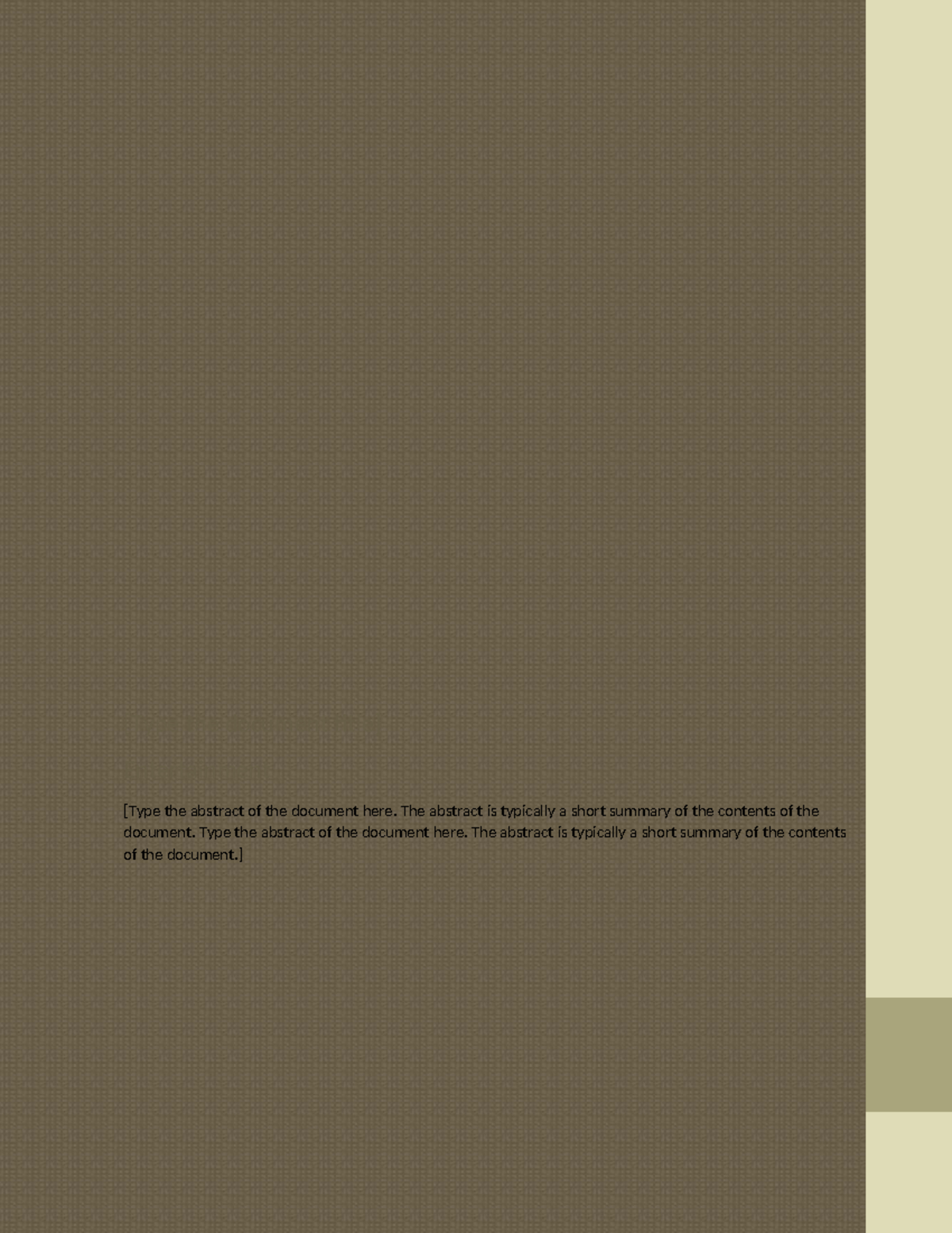 Nature in Art: An Abstract Overview of Artistic Representations - Studocu