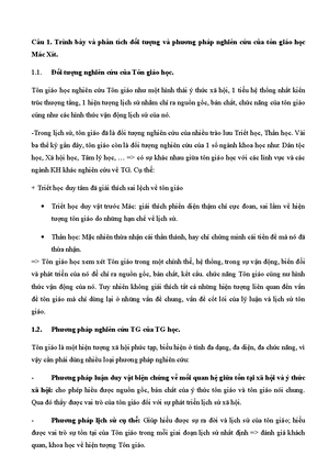 [Solved] tiu lun Cng gio v nhng vn t ra t hot ng ca Cng gio Vit Nam hin ...