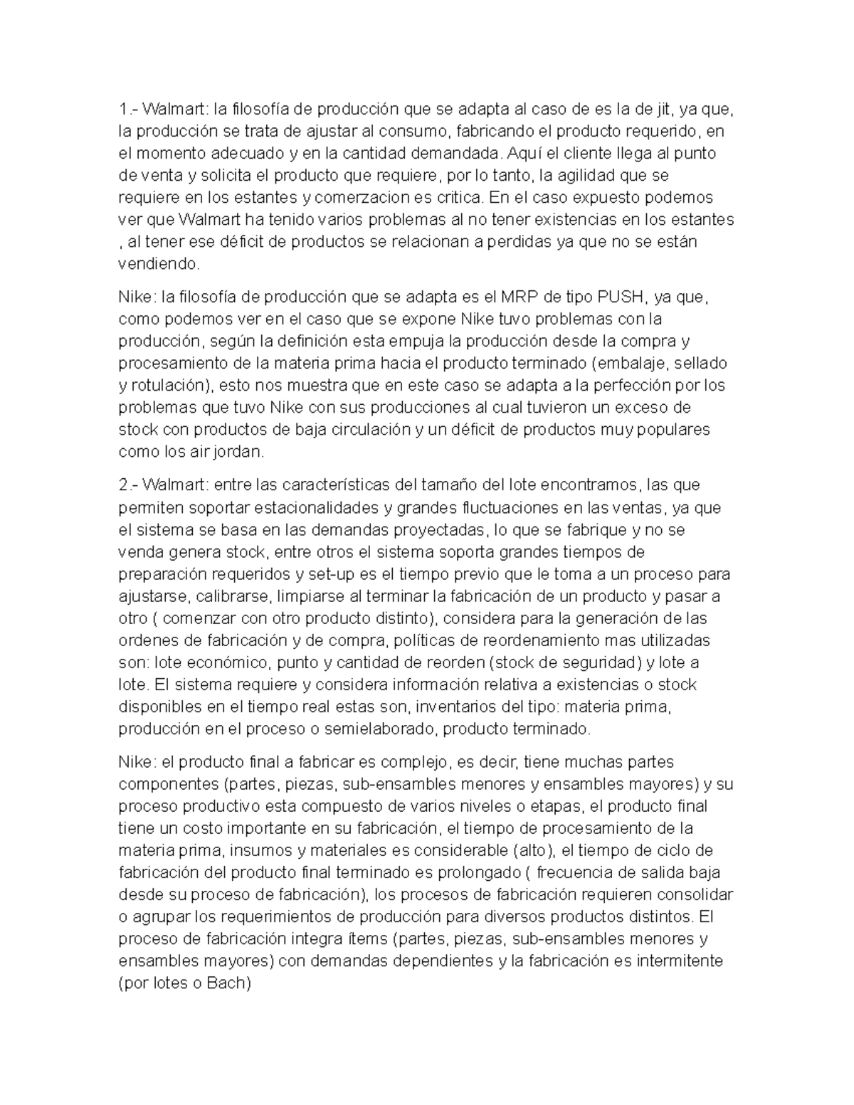 Examen Final de Compras y Abastecimiento - Curso 2023 - Studocu