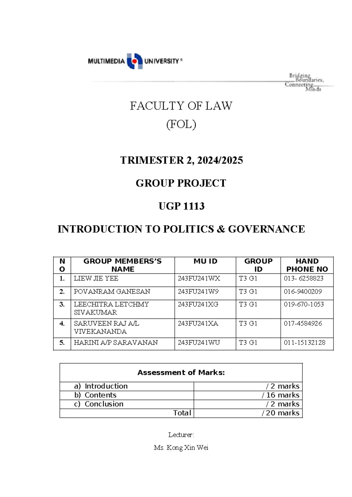 FOL UGP Group Project: Analyzing the Sedition Act 1948 in Malaysia ...