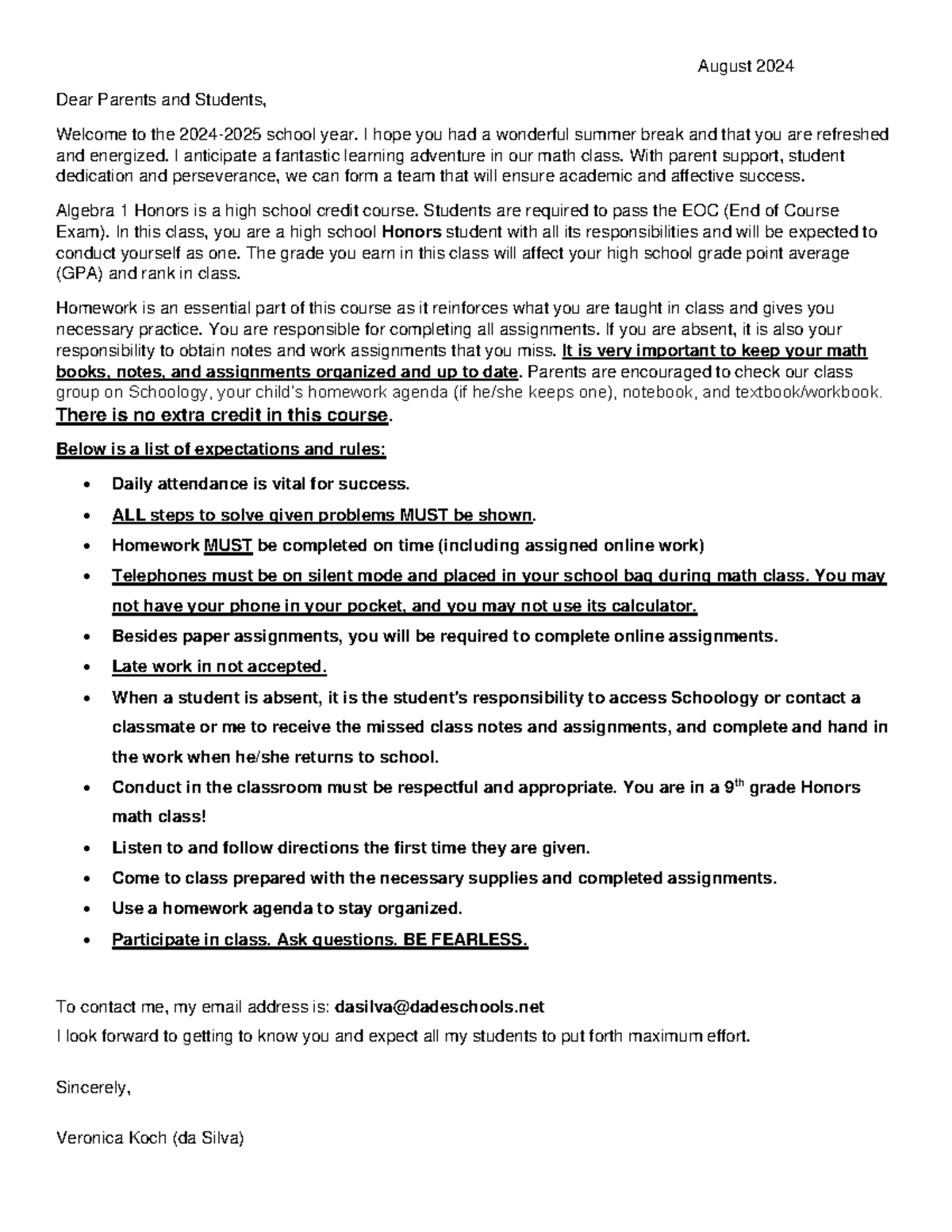 Algebra+Welcome+Letter+and+Supply+List - August 2024 Dear Parents and ...