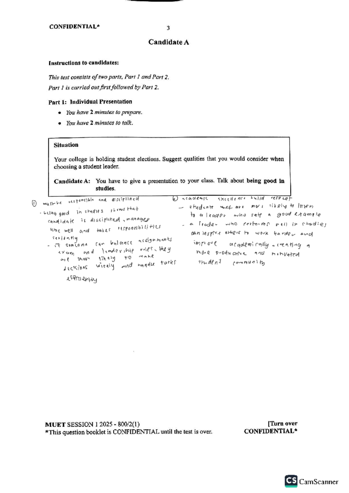 MUET SESSION 1 2025: Candidate Presentations & Group Discussion Guide ...