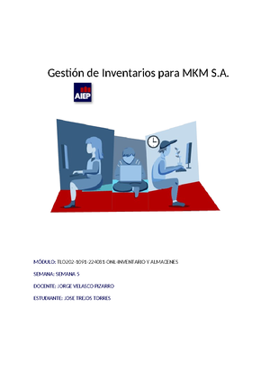 TLO202 Descargable Semana 4 - INVENTARIO Y ALMACENES GESTIÓN DE ...