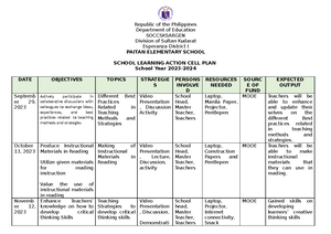 DETAILED LESSON PLAN ELEMENTARY LEVEL - Republic of the Philippines ...