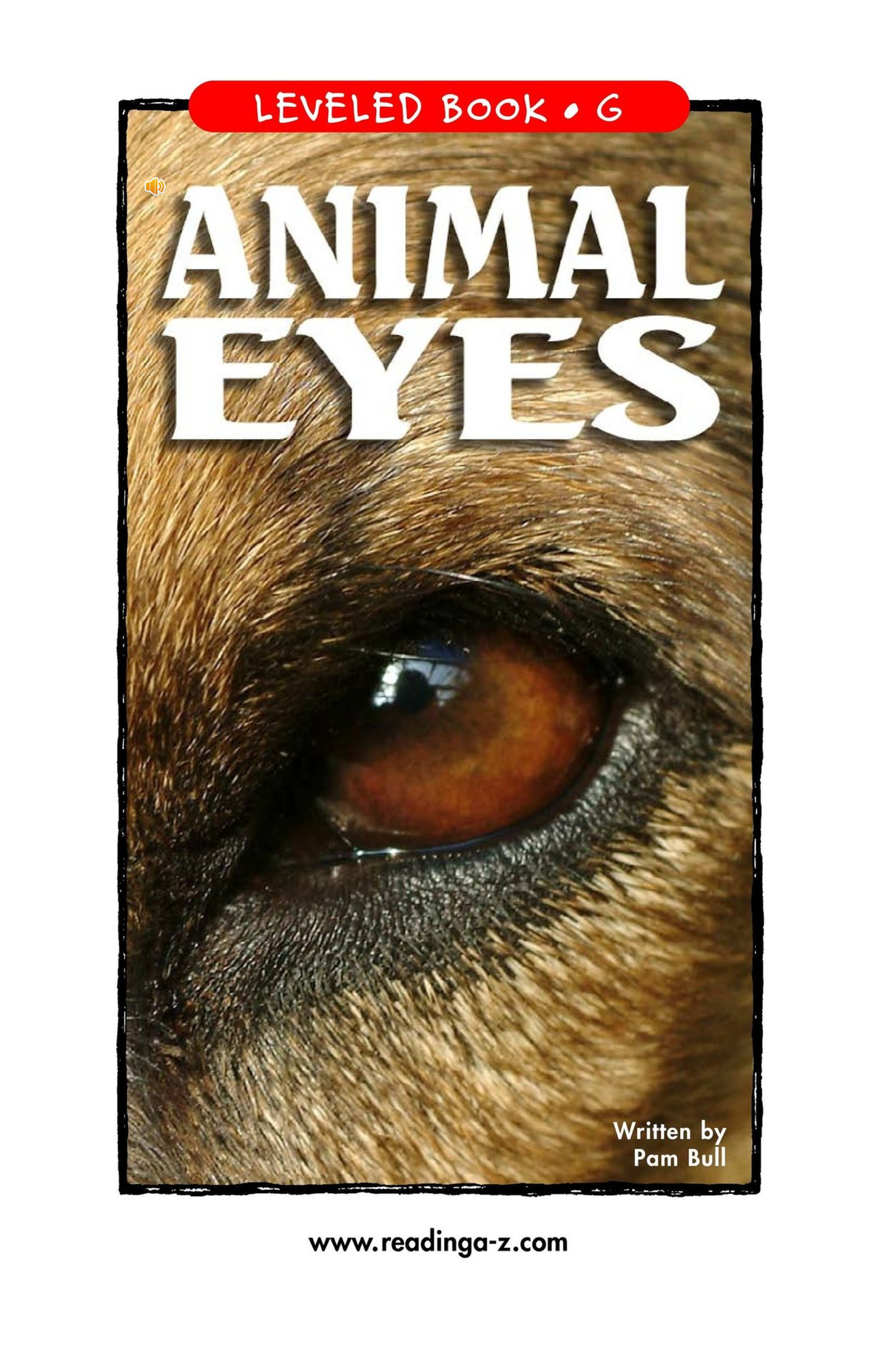 Animal Eyes - Leveled Book G by Pam Bull - Studocu