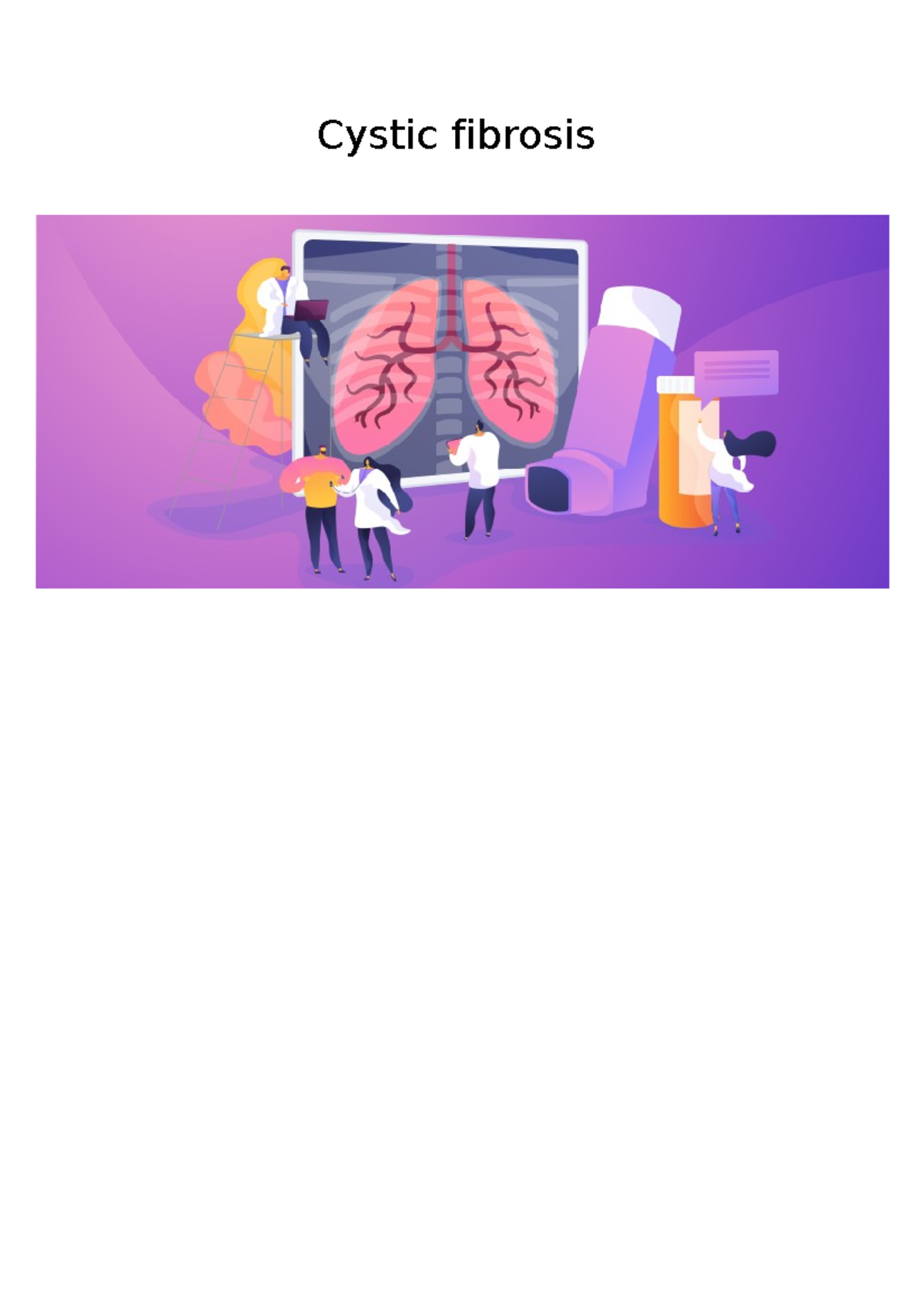 Cystic Fibrosis (CF): Comprehensive Case Study and Treatment Insights ...