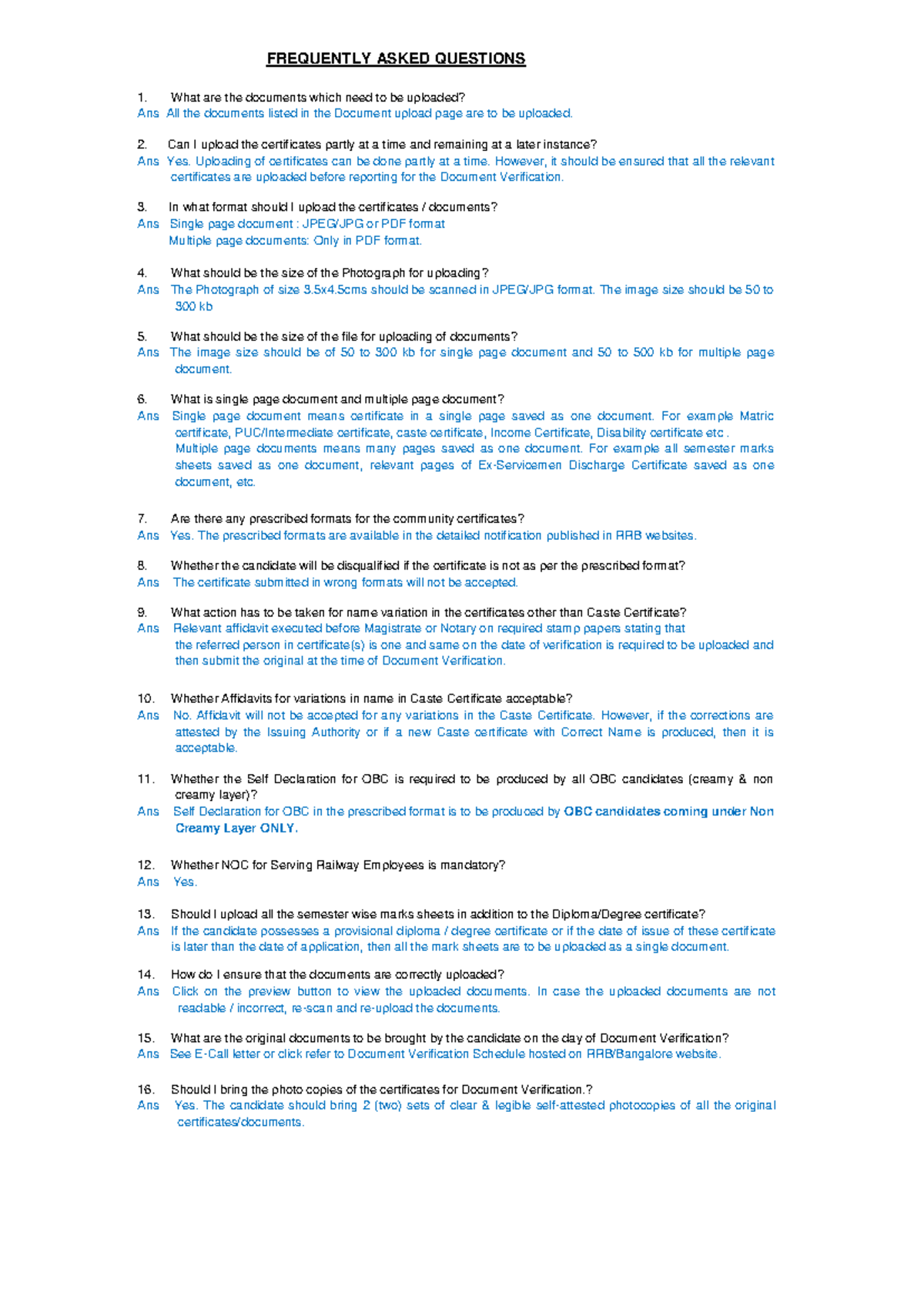 Faq - Tqtagagg - FREQUENTLY ASKED QUESTIONS What are the documents ...