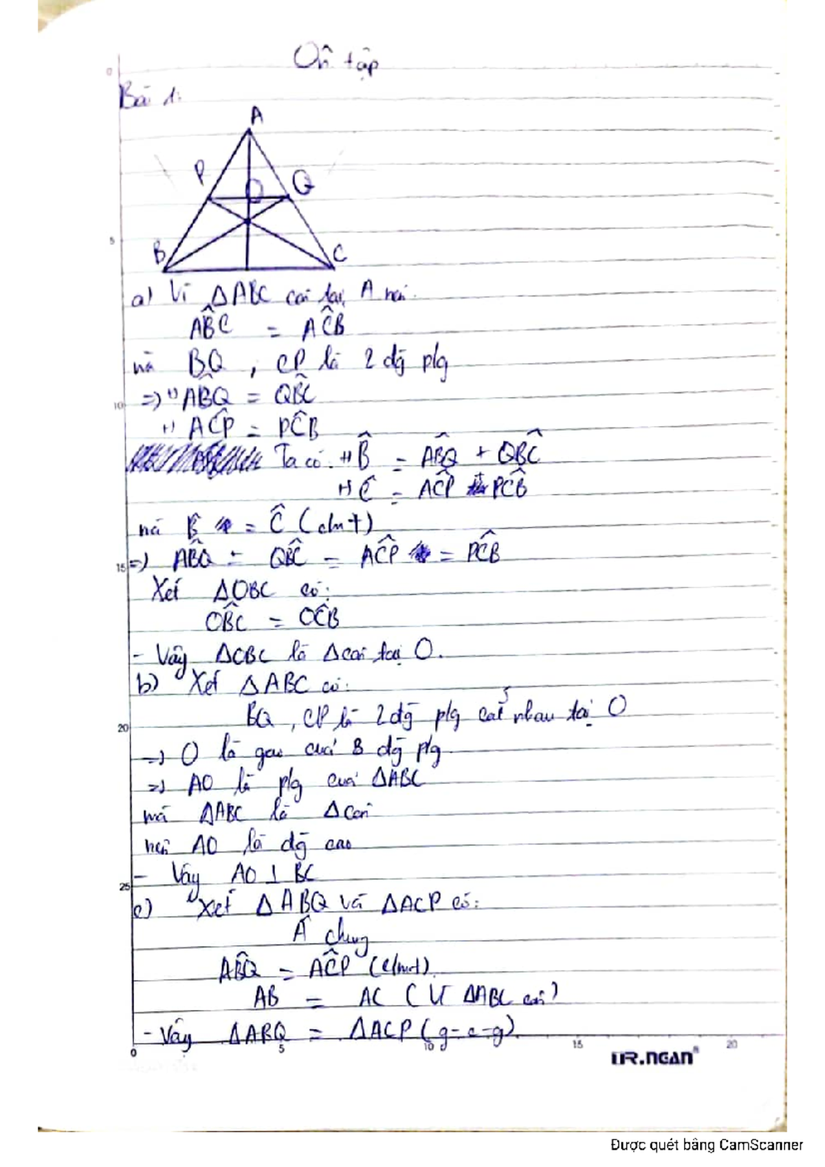 7A3 Lecture Notes: Geometry Concepts and Problem Solving - Studocu