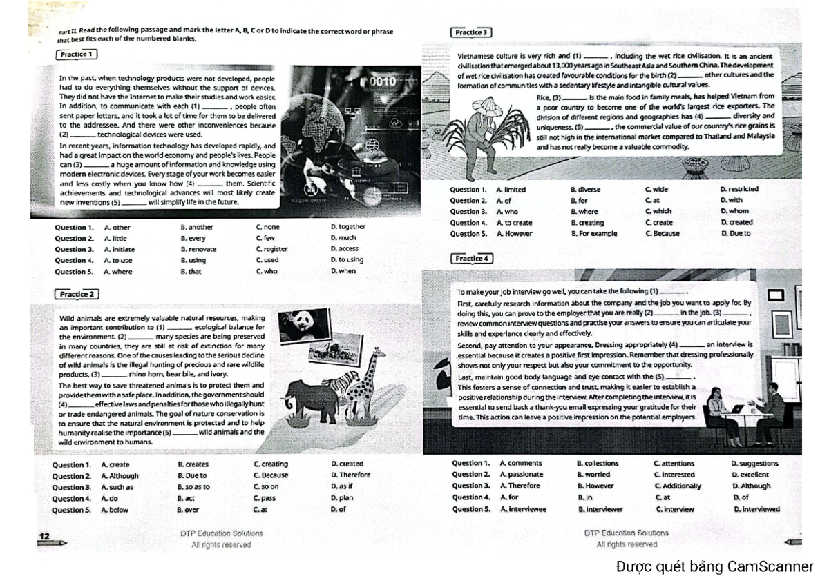20 IELTS Reading Practice Tests and Answers - Studocu