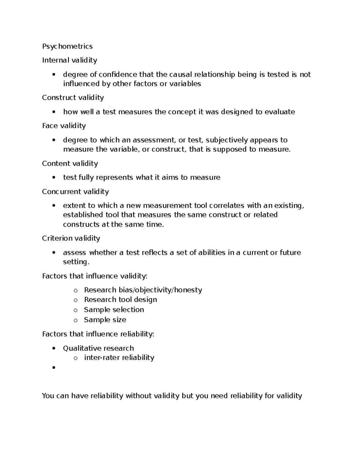 Strengths and Limitations of Assessment Tools in OT (OT 101) - Studocu