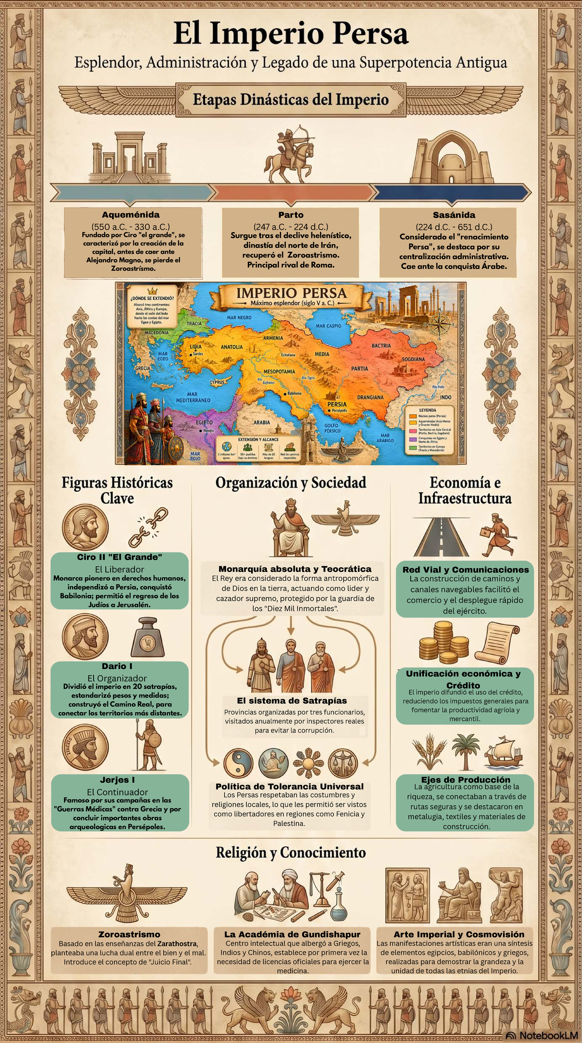 Historia del Imperio Aqueménida (550 a.C. - 330 a.C.) y su Legado - Document Preview