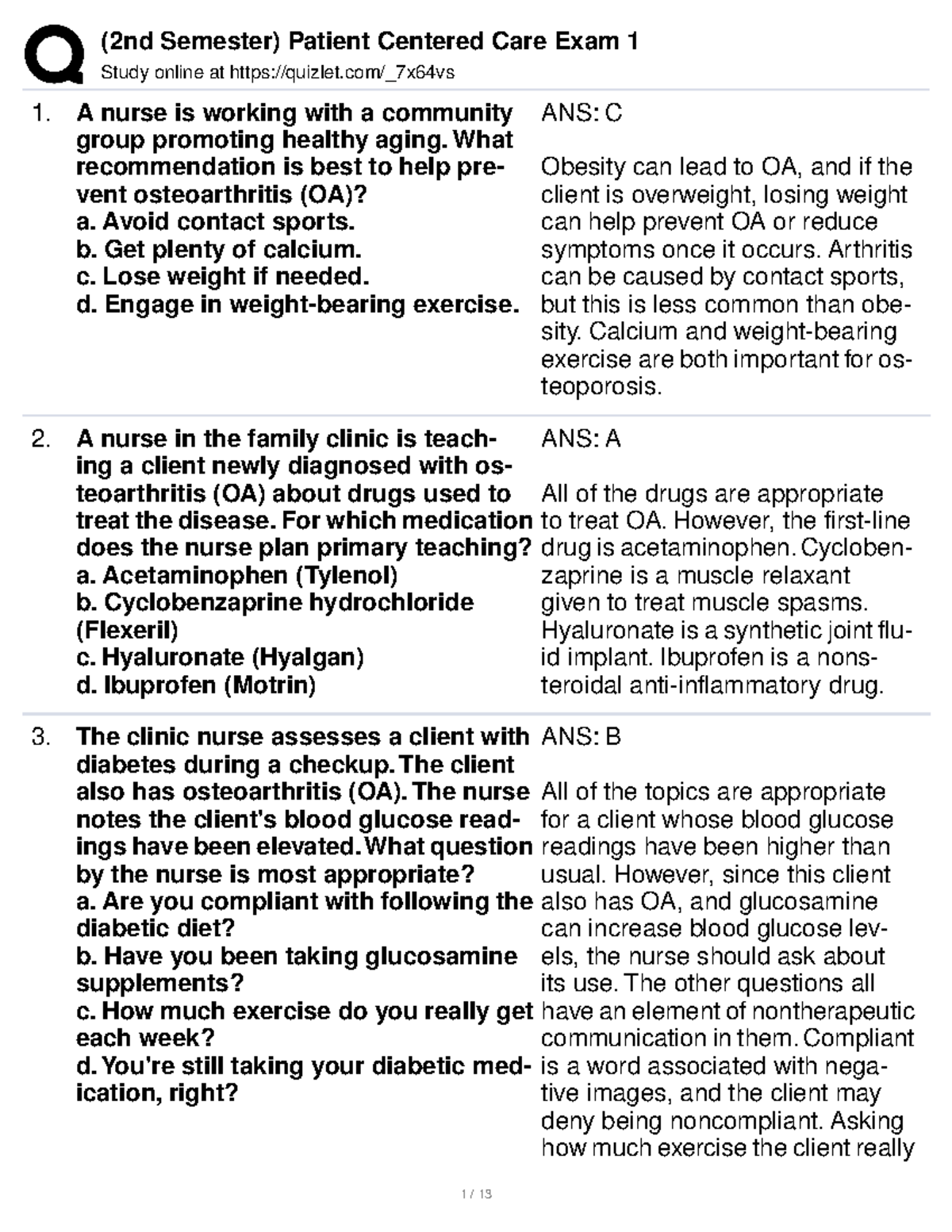 Nursing Insights on Osteoarthritis, Rheumatoid Arthritis, and SLE ...