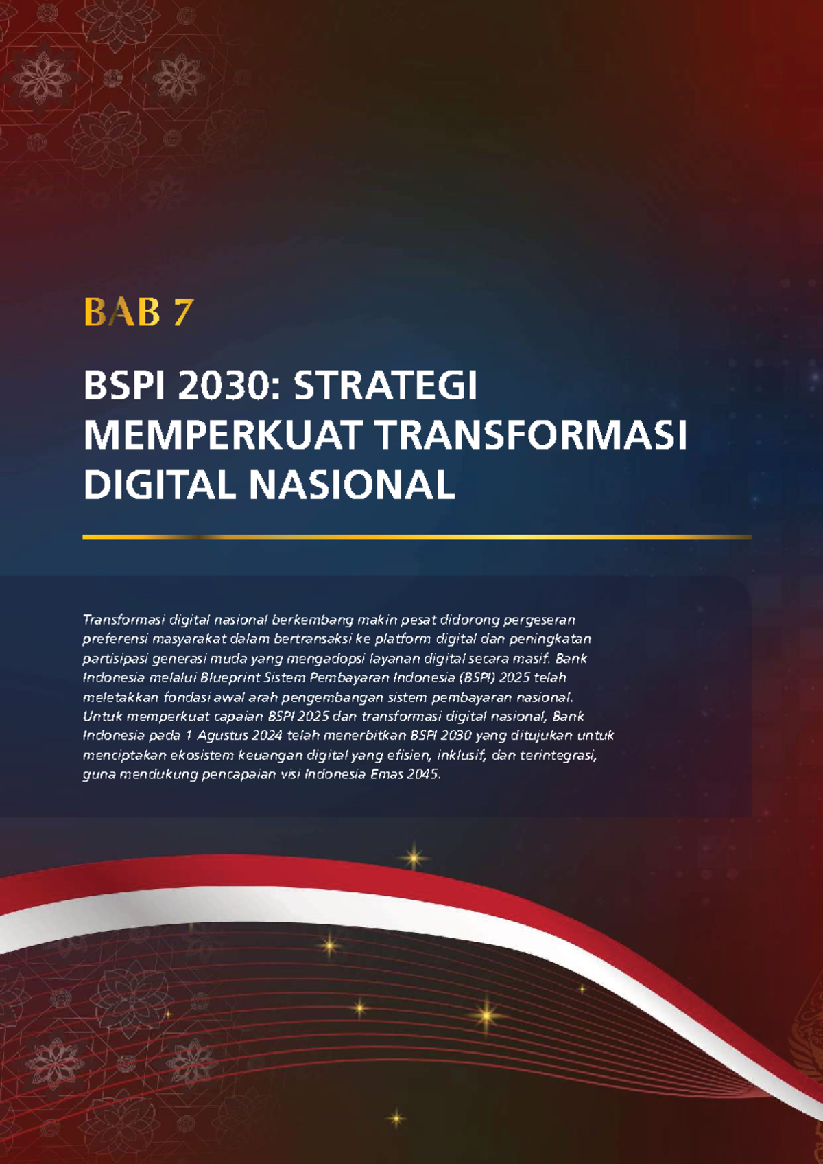 Laporan BSPI 2030: Strategi Transformasi Digital Nasional - Studocu