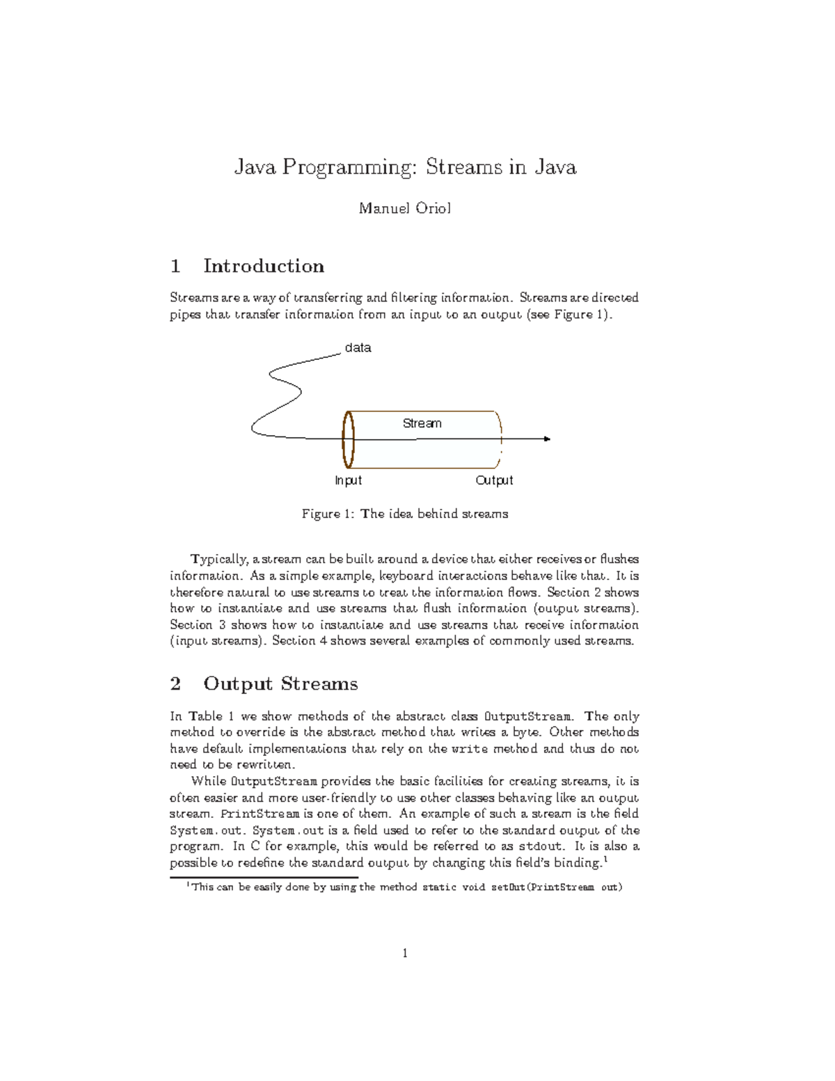Java Programming: An In-Depth Look at Streams in Java - Studocu