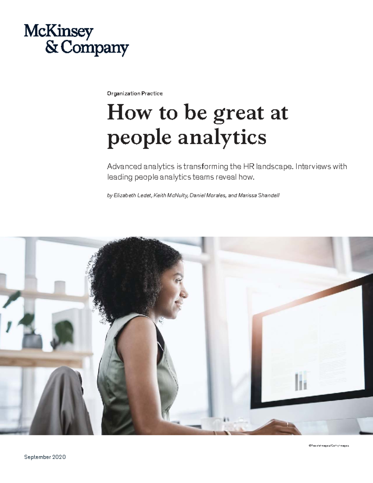 Mckinsey 10X - Mastering People Analytics for HR Success - Studocu