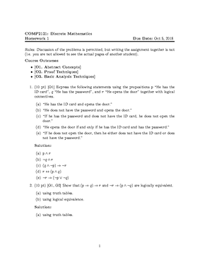 05-counting - Lecture Notes - COMP2121Discrete Mathematics Counting ...