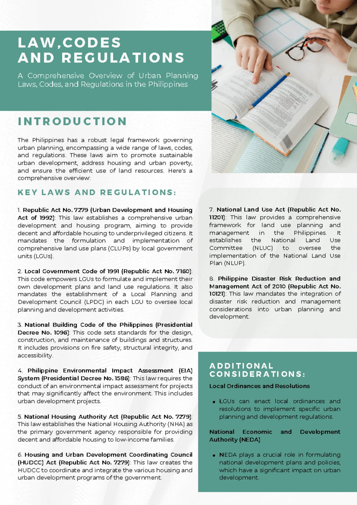 PLN 101: Overview of Urban Planning Concepts and Definitions - Studocu