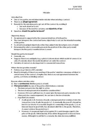 Frustration in Contract Law II: Key Principles and Case Studies - Studocu