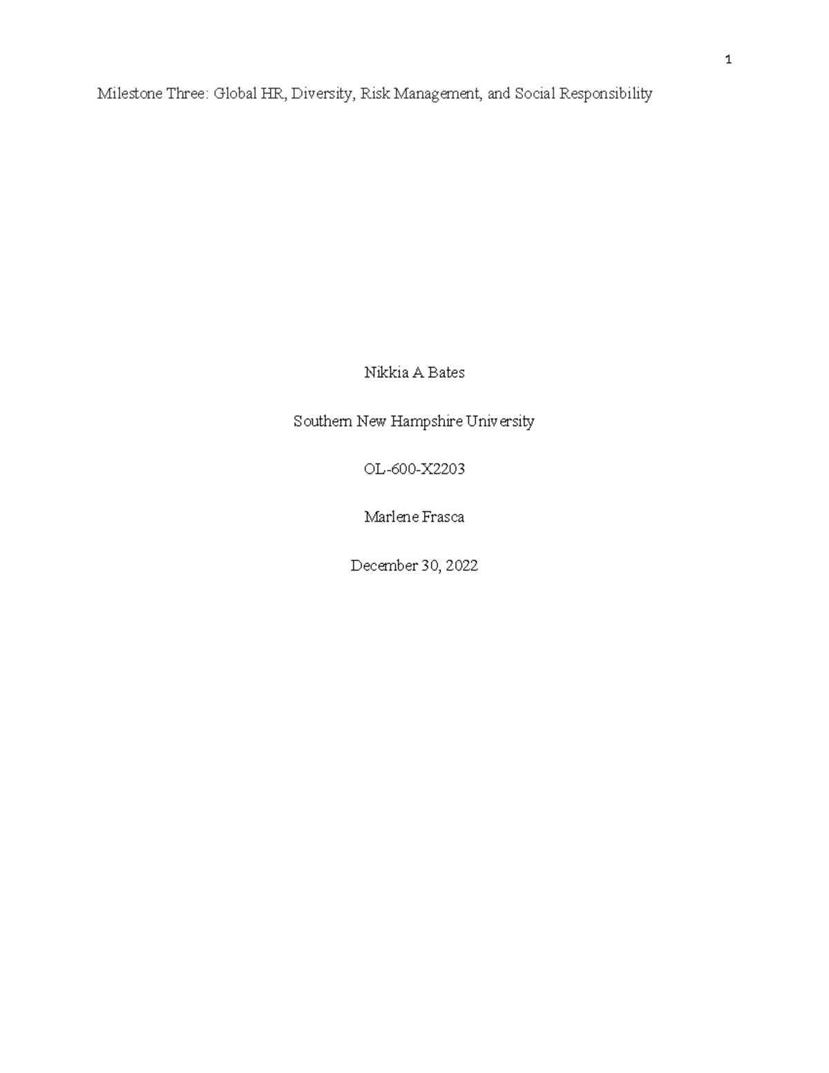 7-2 Final Project Milestone Three - Strat Human Resource - Milestone ...