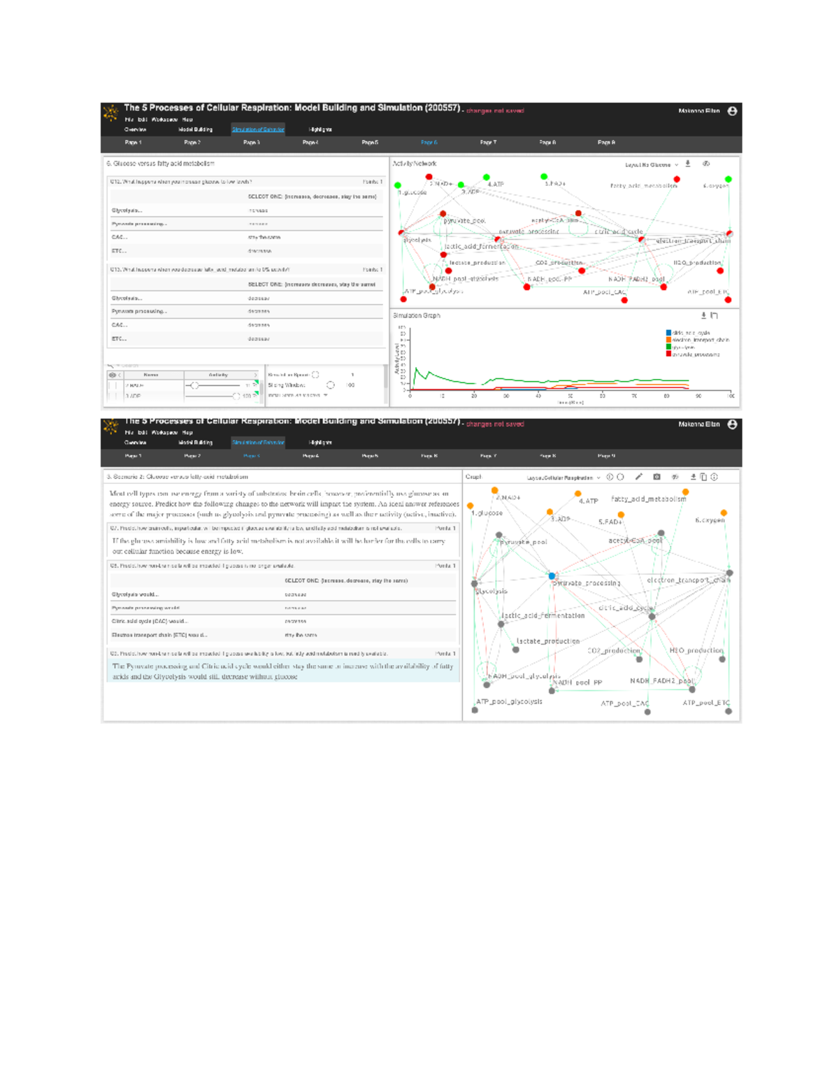 Part 3 of 3 - Interactive digital lab - The 5 Processes of Cellular ...