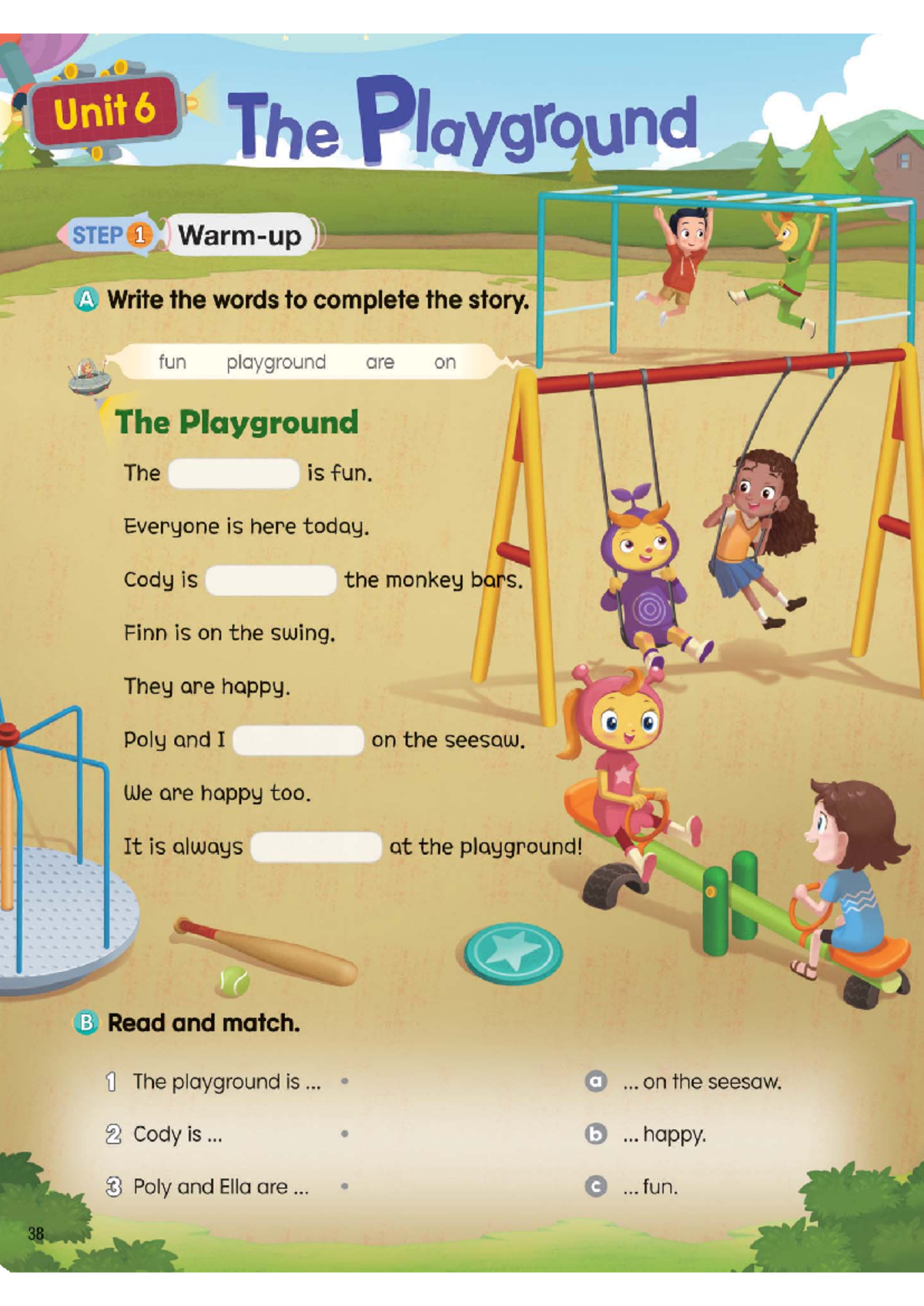 Unit 6 Writing Lesson: The Playground Activities and Projects - Studocu