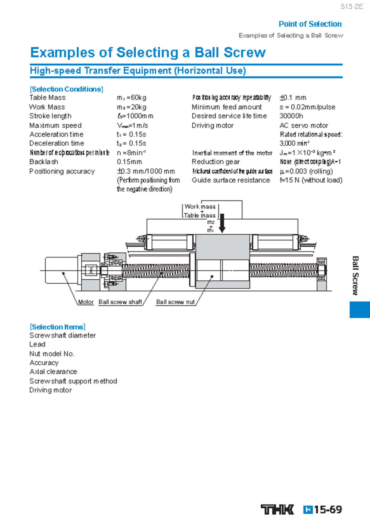 En b15 069 - abc - Ball Screw Examples of Selecting a Ball Screw High ...