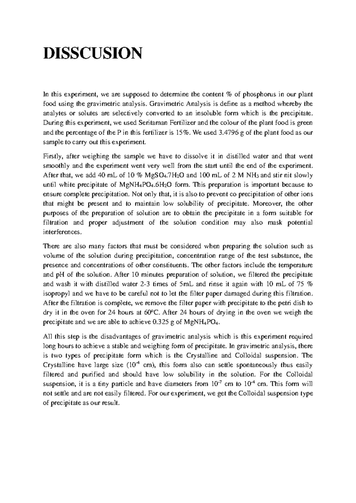 LAB Report Experiment 12 - DISSCUSION In this experiment, we are ...
