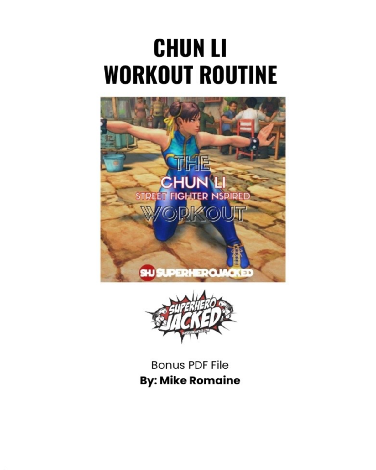 ★彡•Chun li workout routine - CHUN LI WORKOUT ROUTINE THE CHUN LI STREET ...