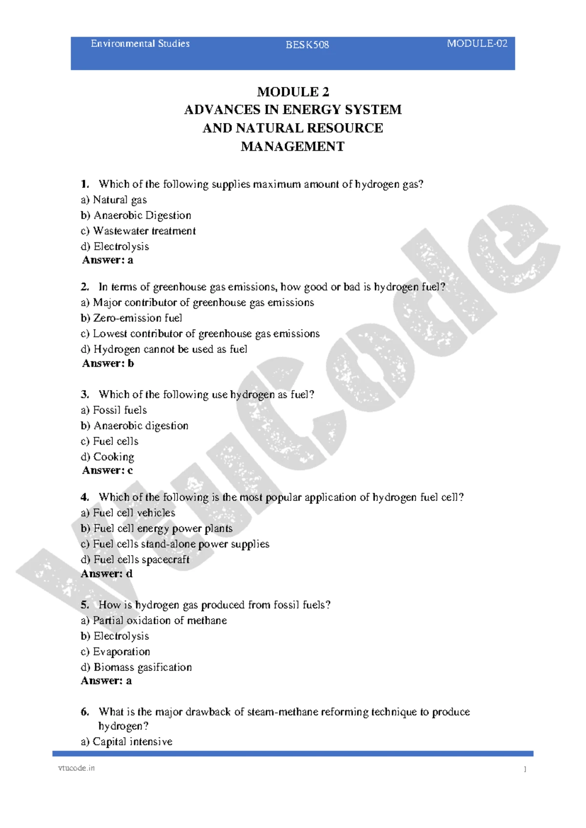 1st Sem EVS - Environmental Components and Their Importance Notes - Studocu