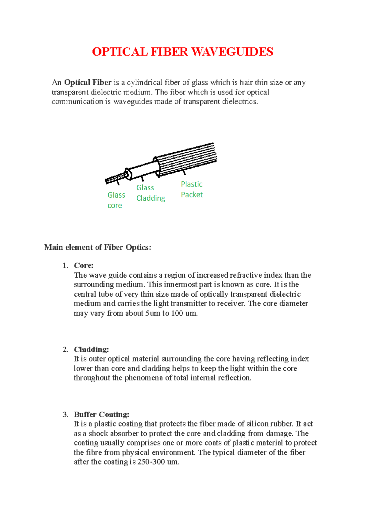 BSC CS 4th Sem: Data Comm & Optical Fibers - Module 4-2 Notes - Studocu
