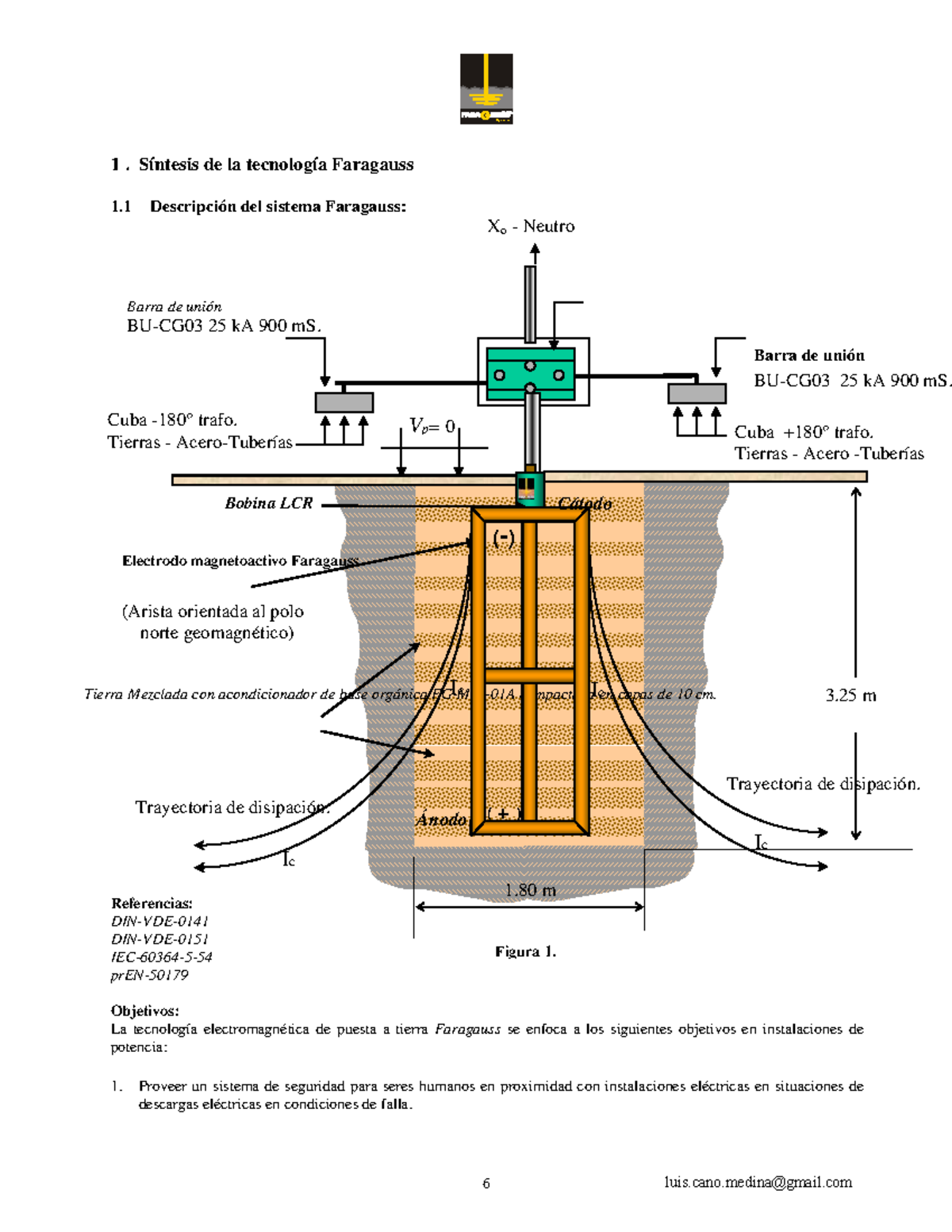 Sintesis de Tecnología Faragauss LC en Protección Electromagnética - Document Preview