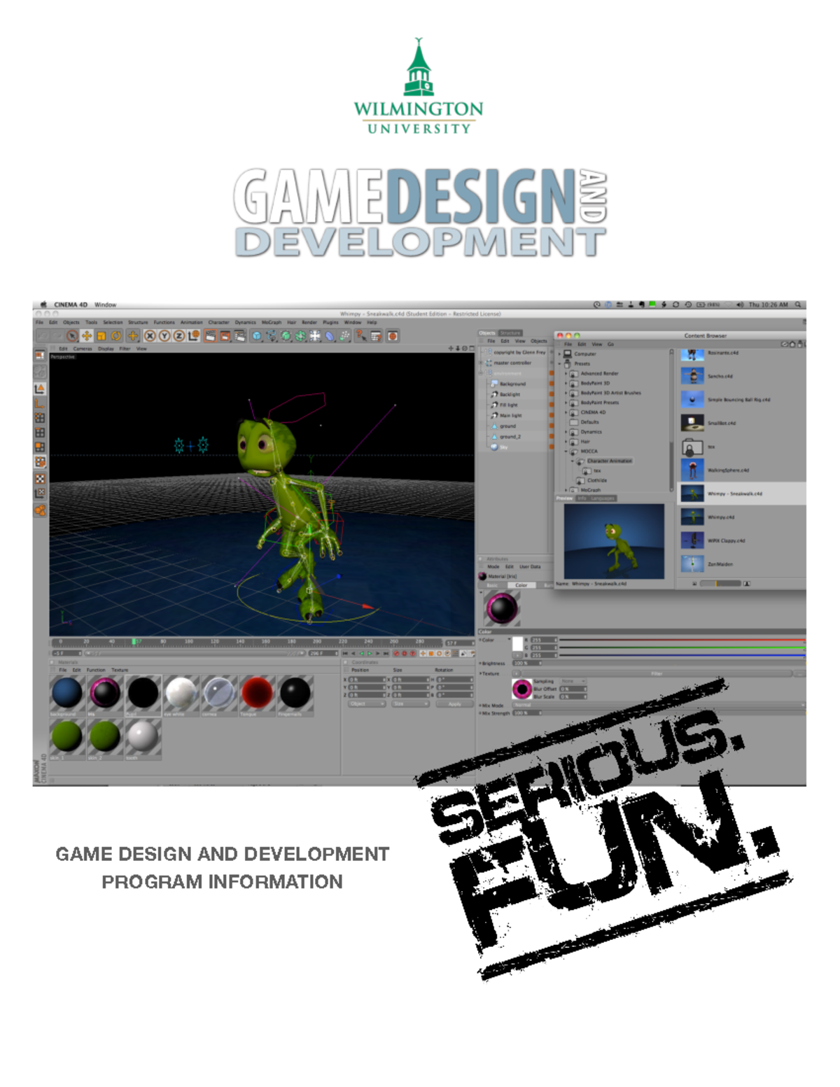 Game design packet - game devlop - GAME DESIGN AND DEVELOPMENT PROGRAM ...