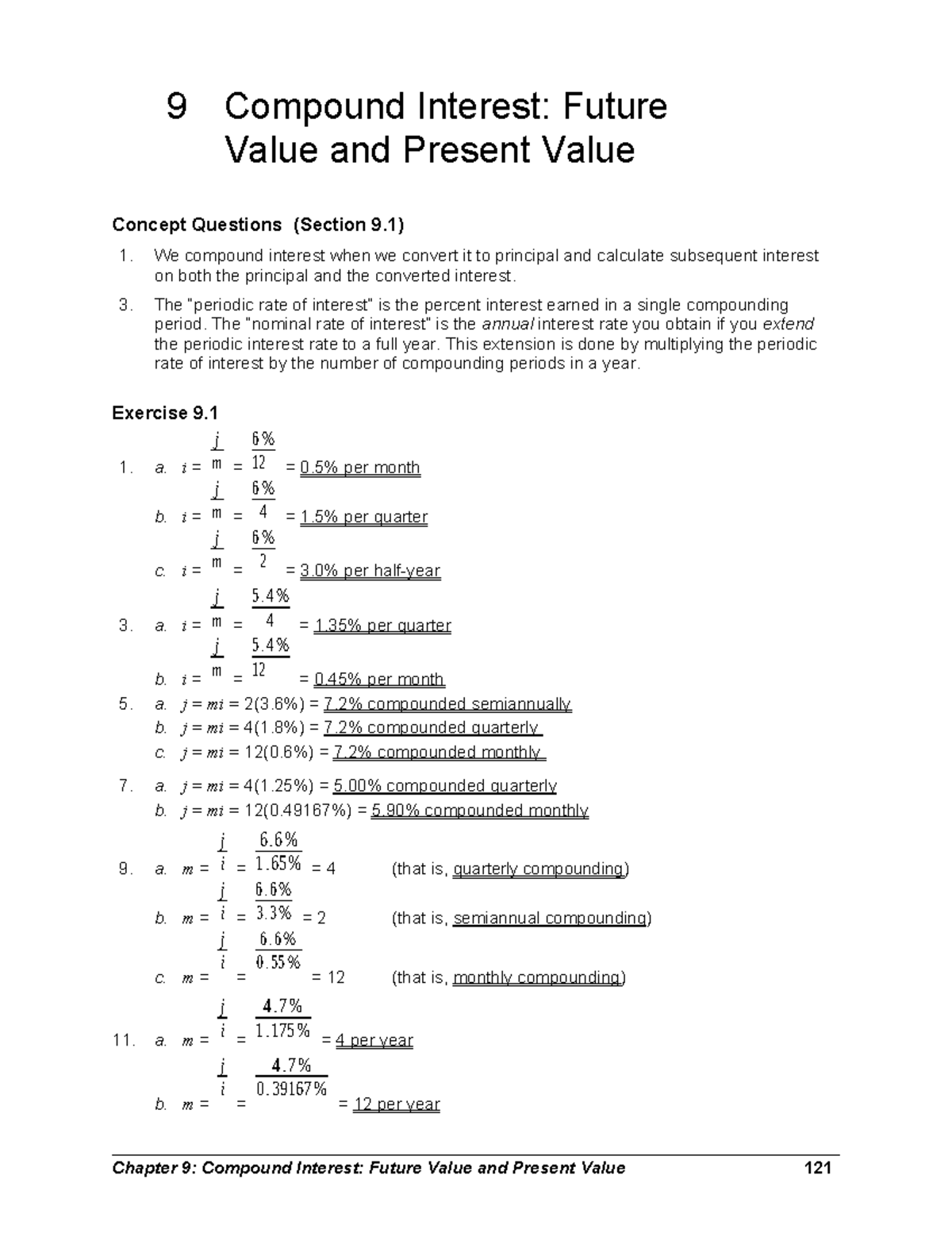 Jerome Worswick 11e SSM Chapter 9: Compound Interest Explained - Studocu