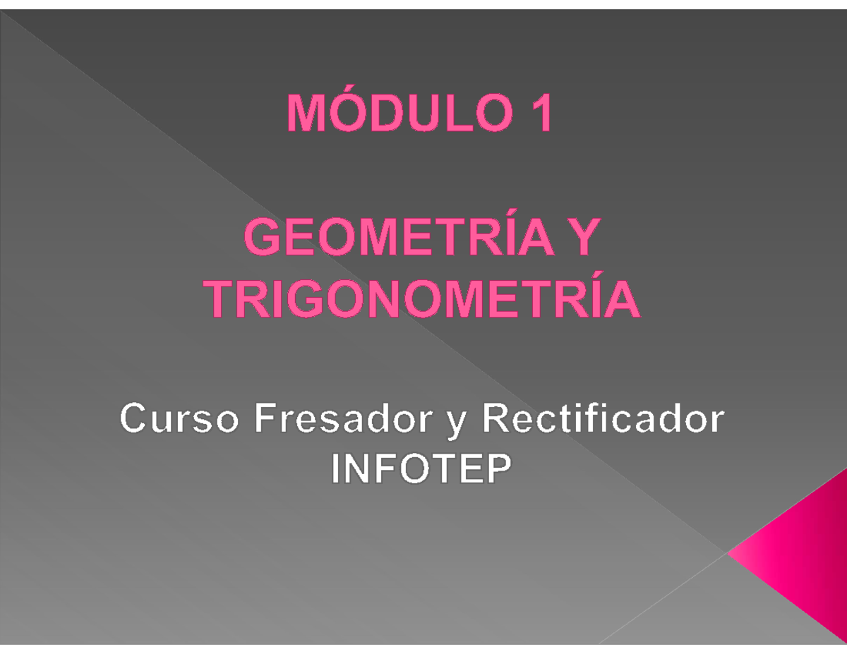 Funciones Trigonometricas - Es una rama de la matemática, cuyo ...