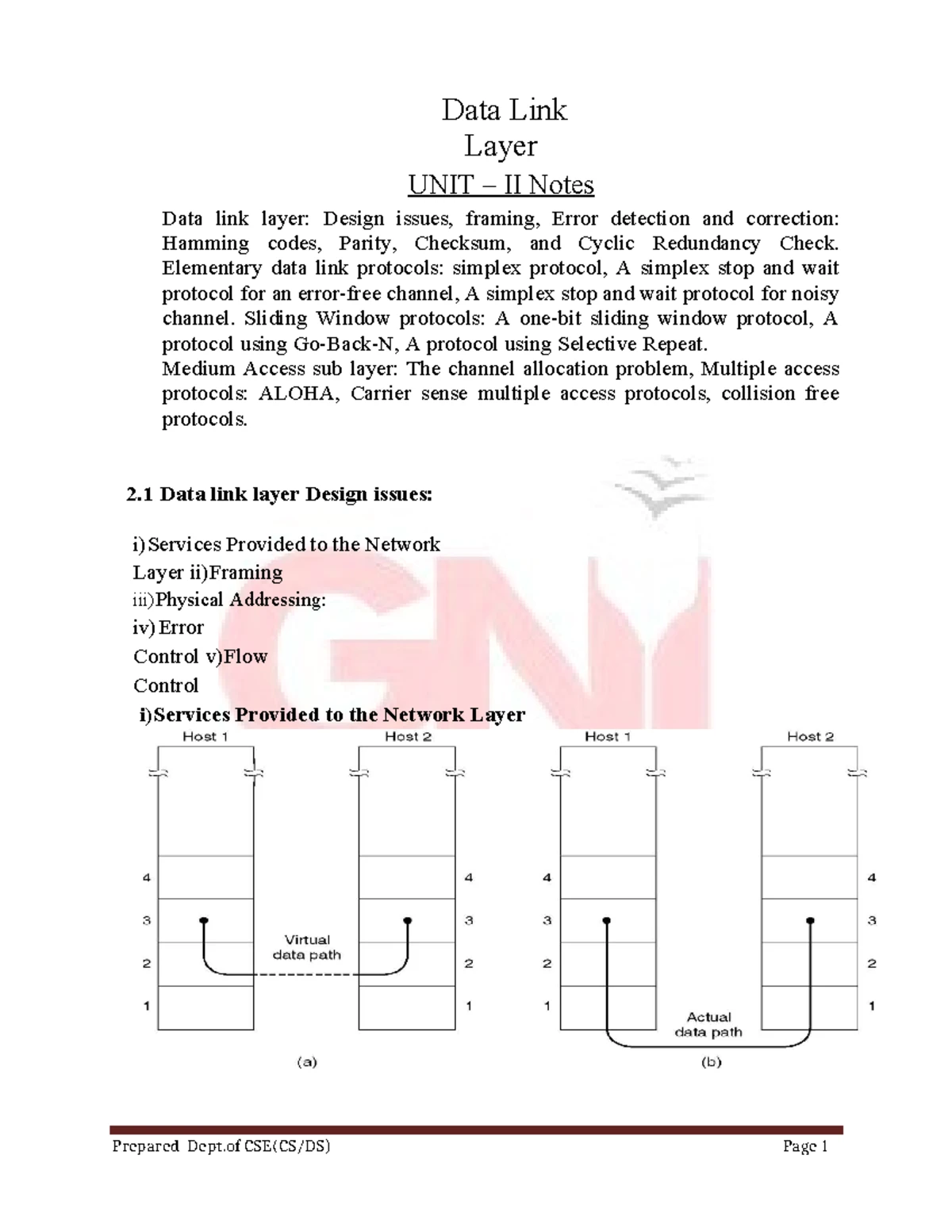 NLP AIML Course File - B.Tech IV Year I Sem - CVR College of ...