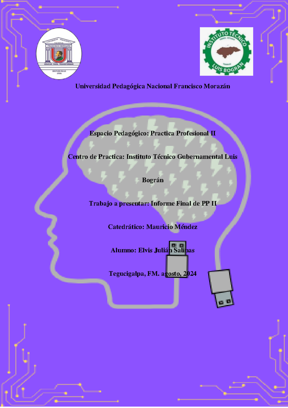 Informe Final Practica Profesional II - PPII - wfrf - Studocu