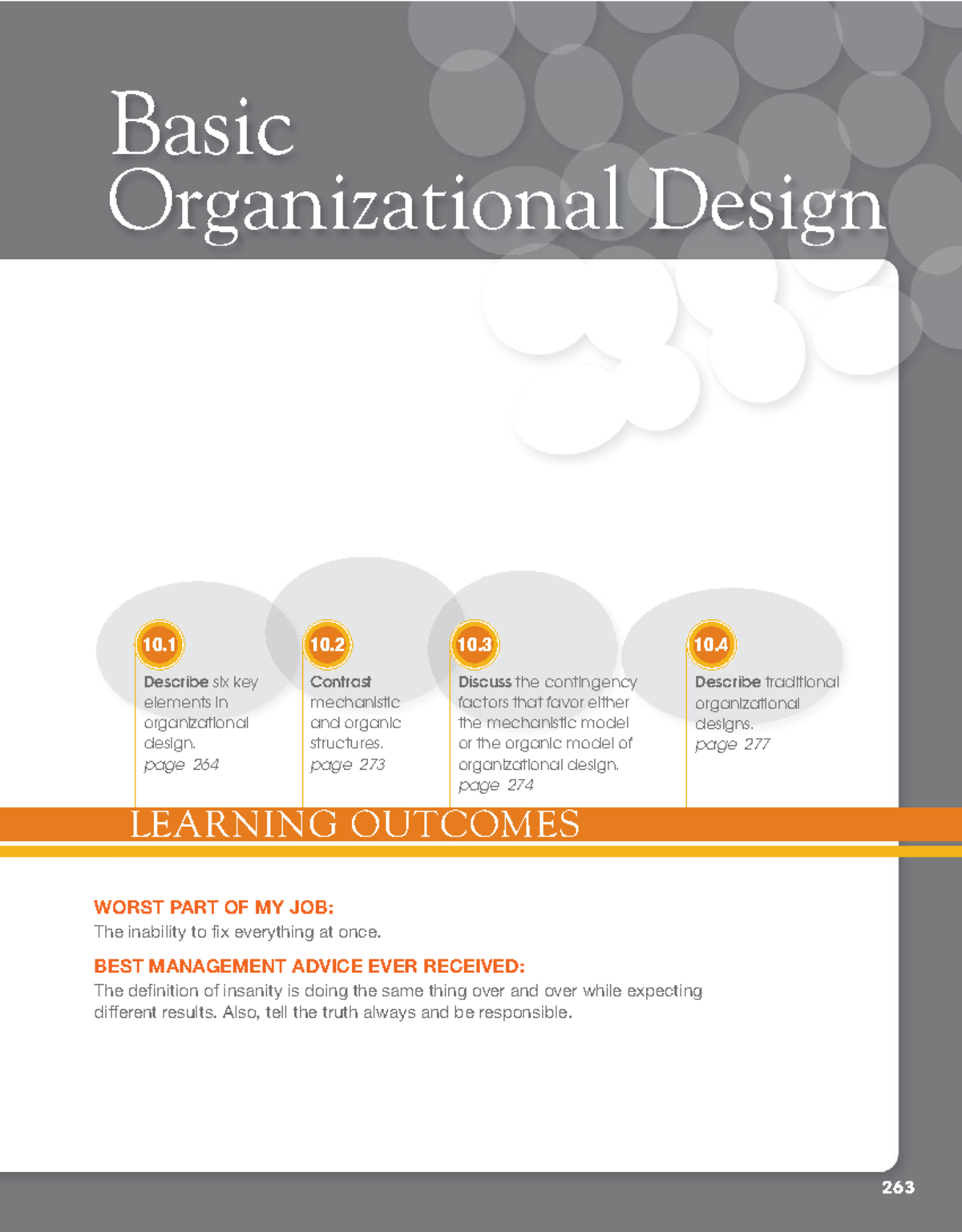Book Chapter - Organizing - Basic Organizational Design LEARNING ...