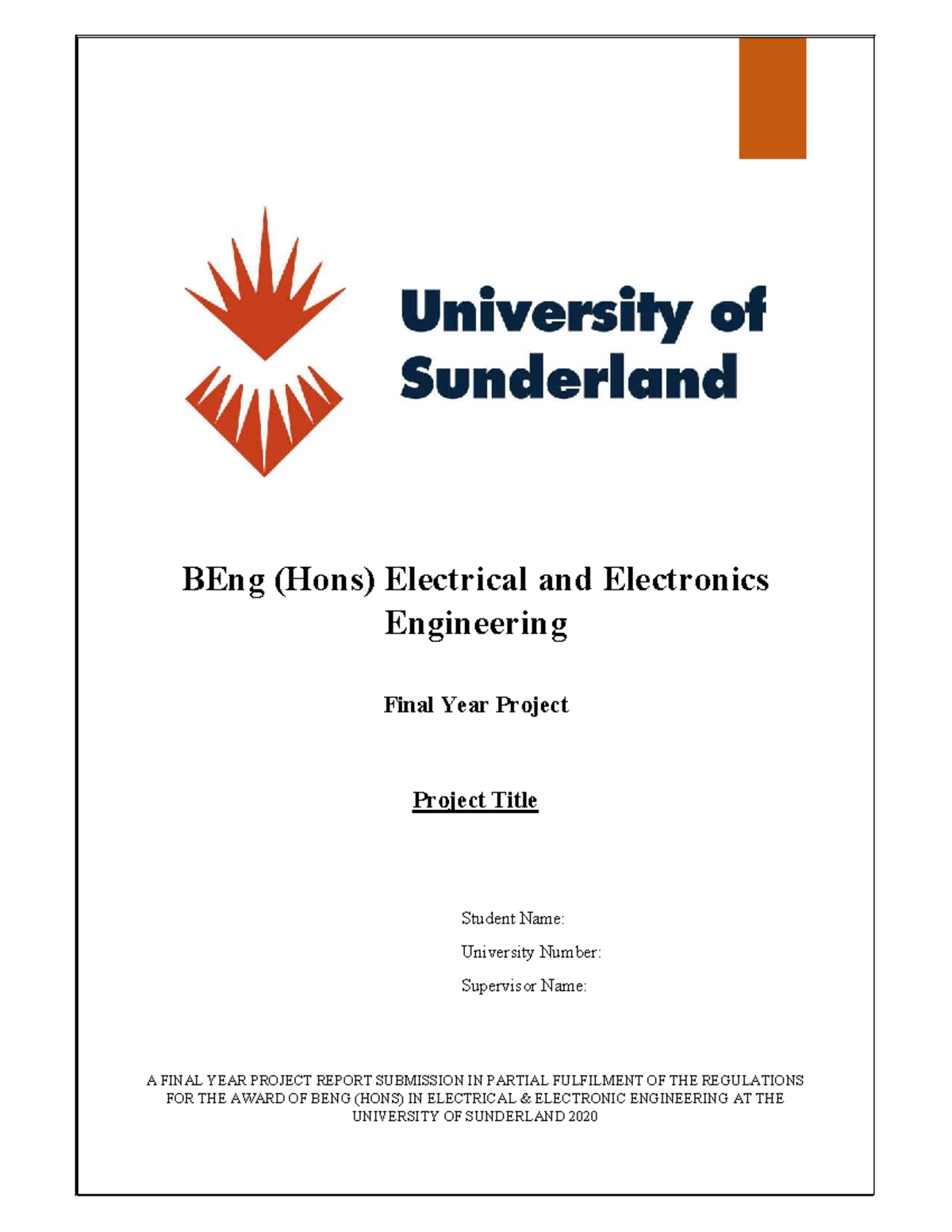 Studoc - Project - RPMM03 - BEng (Hons) Electrical and Electronics ...