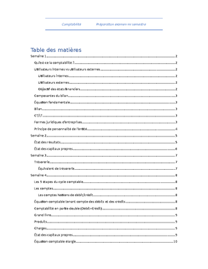 Acomba - Acomba Table des matières CHAPITRE 1 – VUE D’ENSEMBLE DU ...