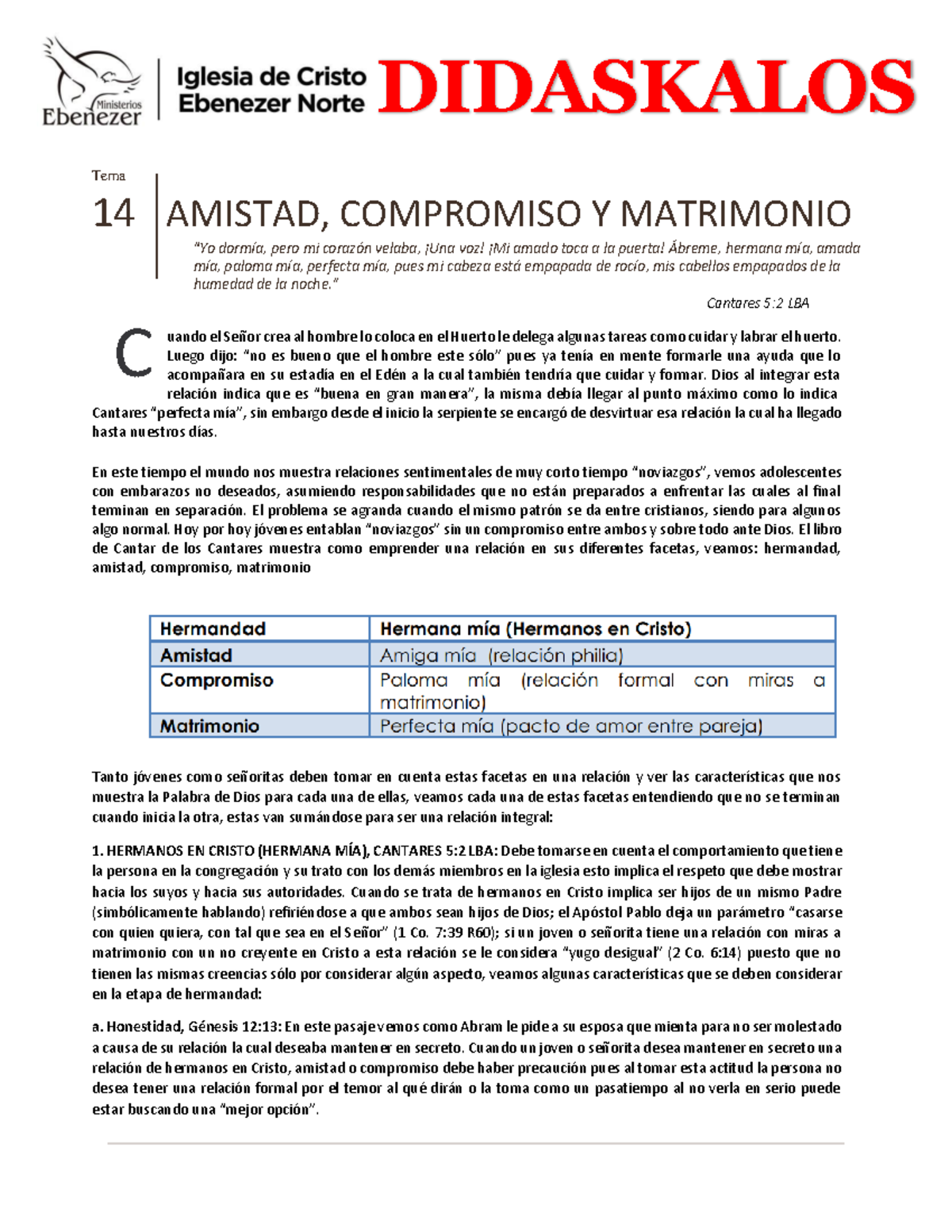 Antes del noviazgo, la amistad - Pastoral de la vocación, image size:1200x1553