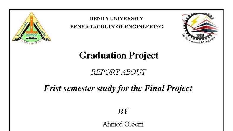 Graduation Project Report: PV Systems & Optimization Algorithms (EE ...
