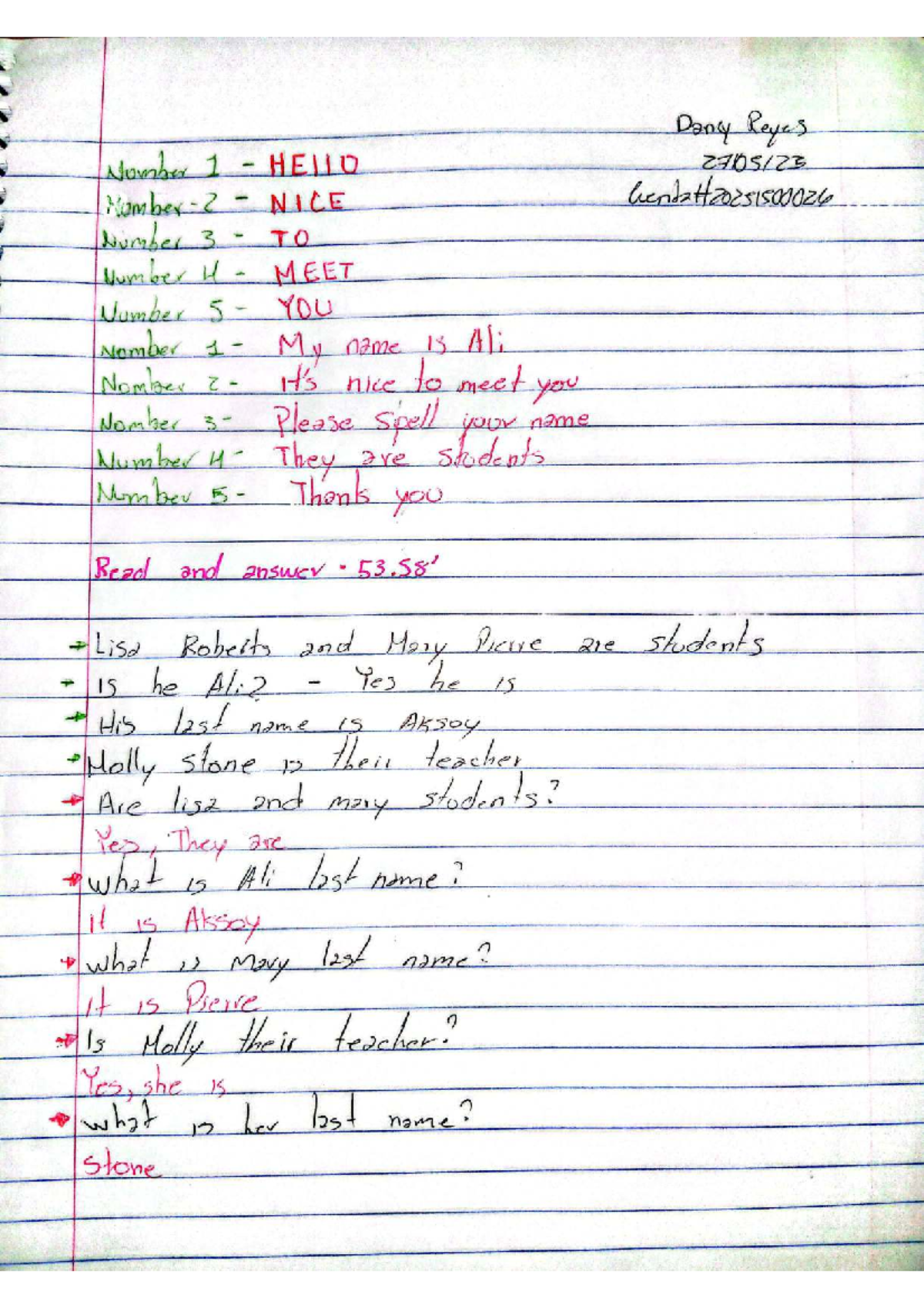 Introduction to Basic English Conversations - ENG 27105123 - Studocu