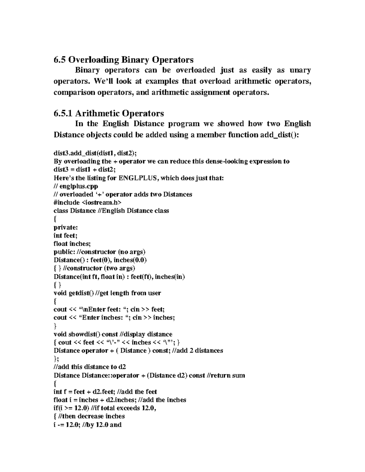 9 2018 12 3007 58 28 PM - Lecture notes 9 - 6 Overloading Binary ...