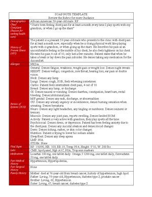 Review Topics Chapter 3 & 4 NUR 502 Advanced Patho - Review Topics for ...