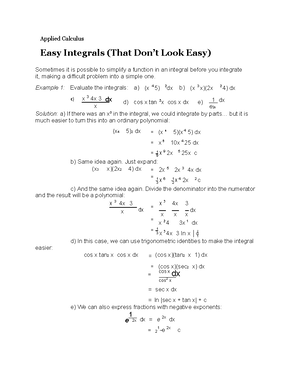 REV - These are lecture notes for Applied Calculus. These are from an ...